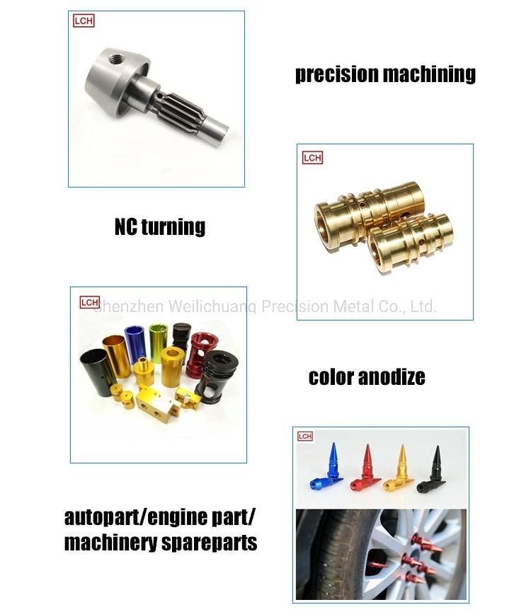 China Precison Custom CNC Parts Motorcycle Parts with Aluminum