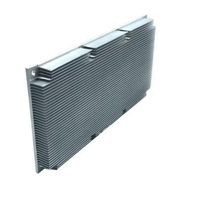 High Power Dense Fin Aluminum Heat Sink for Welding Equipment and Power and Apf and Radio Communications and Svg and Inverter