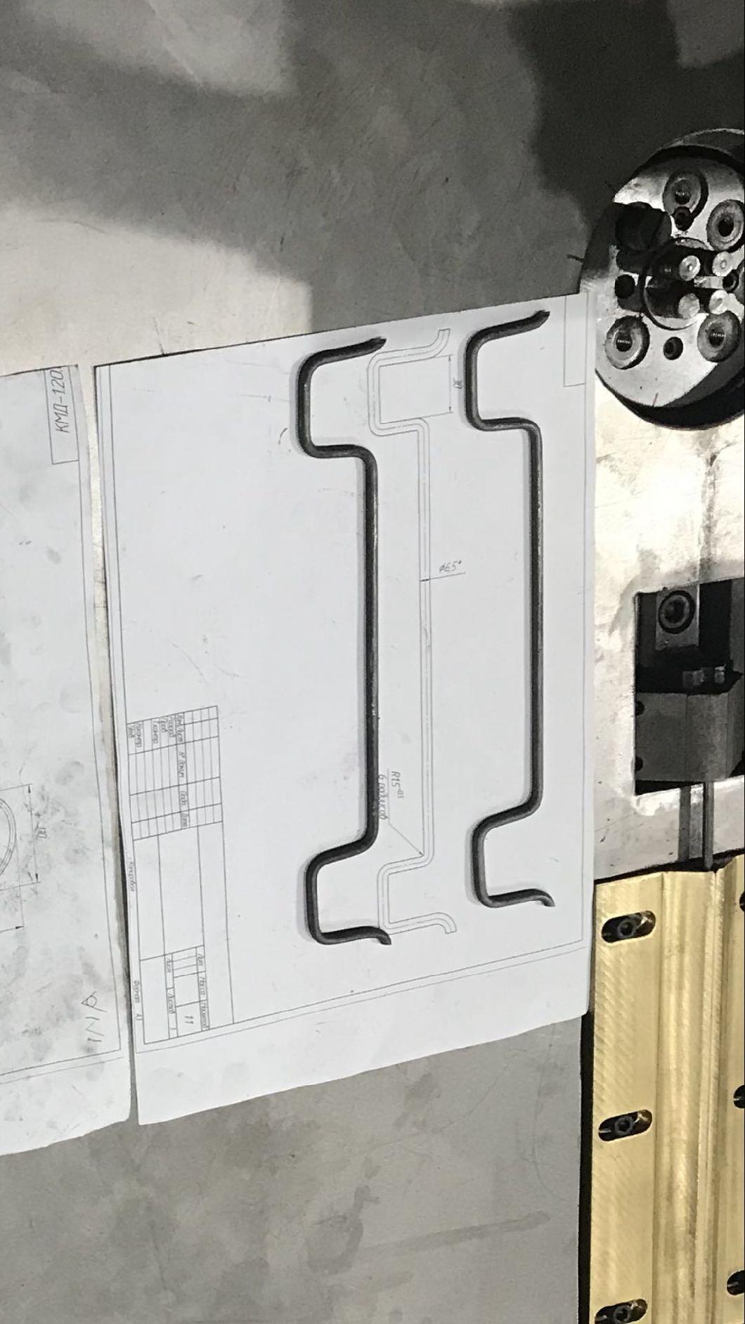 Programming Is Made Super Easy Wire Bending Machine Can Store Different Shape Programs Programmable CNC Wire Benders for Car Window Sun Visor Curtain Lamp Frame