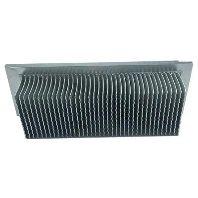 High Power Dense Fin Aluminum Heat Sink for Apf and Radio Communications and Inverter and Electronics and Svg and Welding Equipment and Power