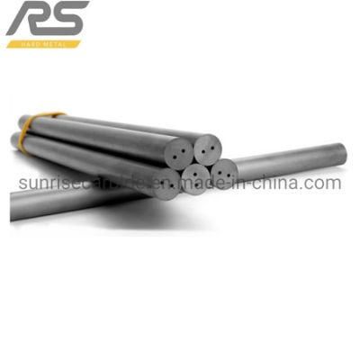 Cutting Tool Manufacture Tungsten Carbide Double Hole Straight Rod Unground Bar