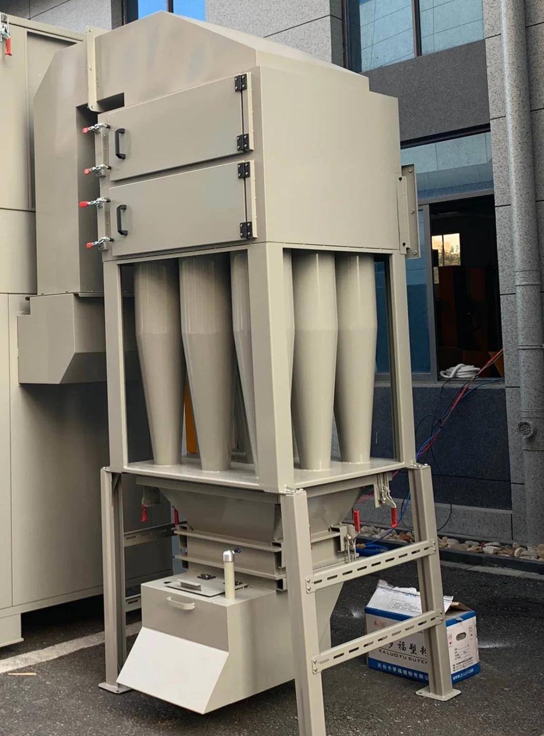 Multi-Cyclone Powder Coating Recovery System for Spray Booth