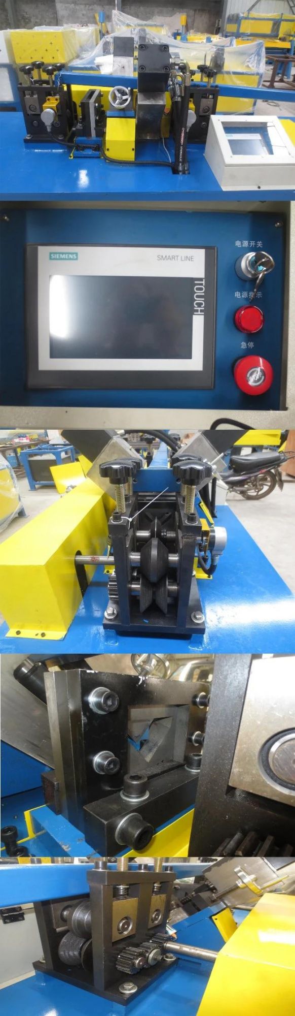 Widely Used Ductwork Angle Steel Flange Making Machine