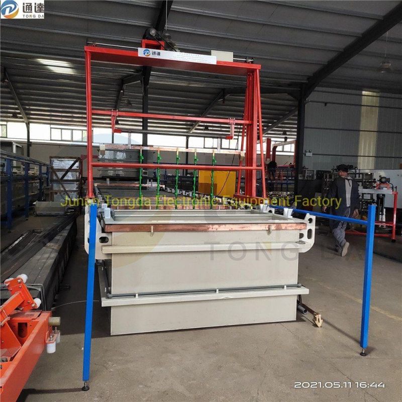 Chrome Plating Line Anodized Aluminum Production Machine Anodizing Aluminum Plant Aluminum Anodizing Equipment Tin/Nickel Plating Machine Rack Zinc Plating