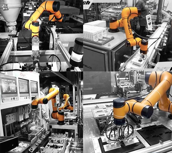 Brazo De Robot OEM Aubo I10 Brazo De Transferencia De Robot Brazo De Robot De Largo Alcance
