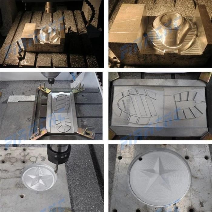 3D Metal Aluminum Milling 6060 CNC Mould Die Engraving Machine