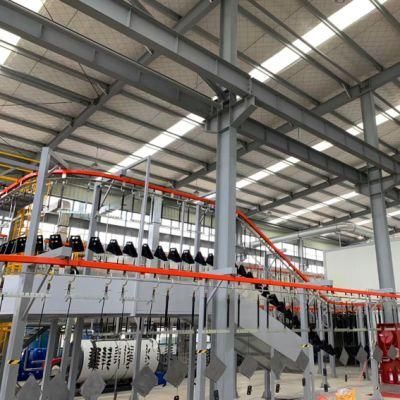 Automatic Liquid/Powder Coating Painting Production Line with Spray Booth