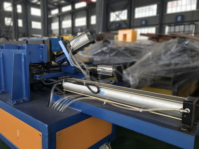 Pneumatic Auto Square HVAC Air Duct Pittsburgh Zipper Lock Seam Closing Machine, Ventilation Equipment Lock Seamer Closer Machine