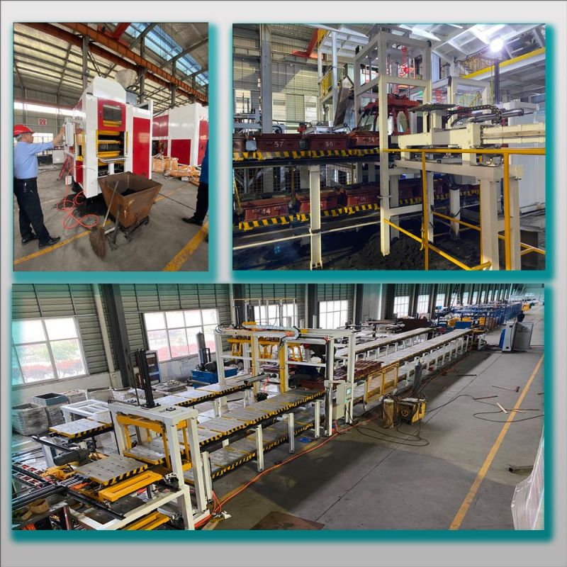 Best Quality Horizontal Parting Flaskless Molding Casting Machine for Car Auto Parts