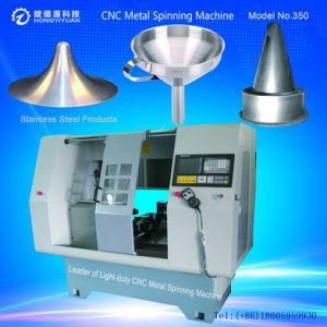 Mini Automatic CNC Metal Spinning Machine for Auto Parts (Light-duty 350B-5)