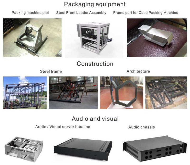 Custom Sheet Metal Fabrication with Laser Cutting / Bending / Welding and Assembly Processing