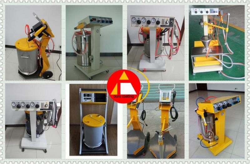 Manual Powder Spraying Coating Gun with Standard Parts
