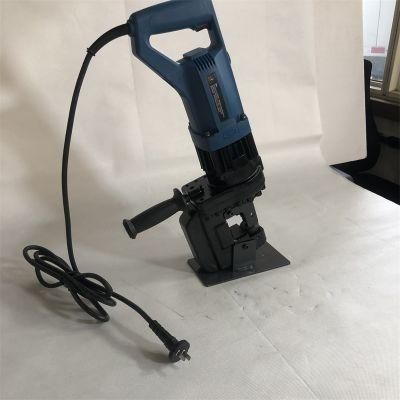 Hydraulic Hole Puncher 1300W Portable Electric Hole Puncher Eyelet Driller 220V Electric Hand Held Hole Puncher for Steel Plate