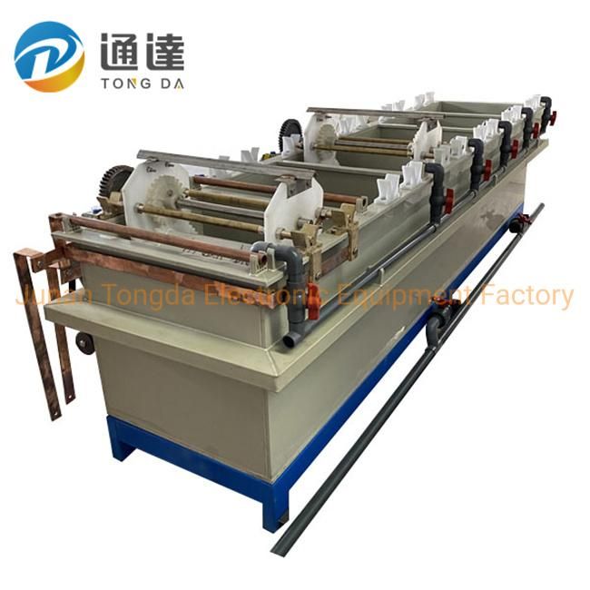 Barrel Manual Plating Machine Zinc Nickel Plating Line Portable Electroplating