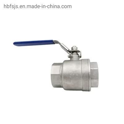 High Quality China Made 2 PC Stainless Steel Ball Valve 2PC Clamp Ball Valve