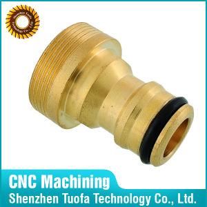 CNC Machined Hardware Brass Pipe Fitting with Custom