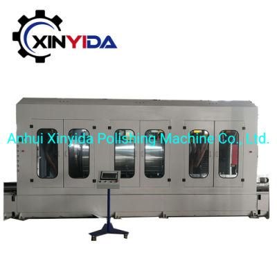 Continuously External Surface Polishing and Cleaning Machine for LNG Stainless Steel Tank