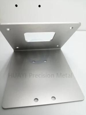 OEM CNC Mechanical Components Square Aluminum Plate Custom Engineering CNC Parts