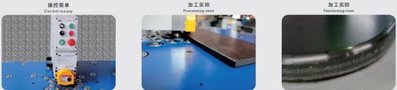 Metal Steel Edge Rounding Machine for Surface Treatment