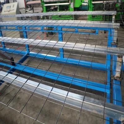 Greece Customer High Speed Welded Wire Mesh Panel Fence Machine 3.0-3.2mm