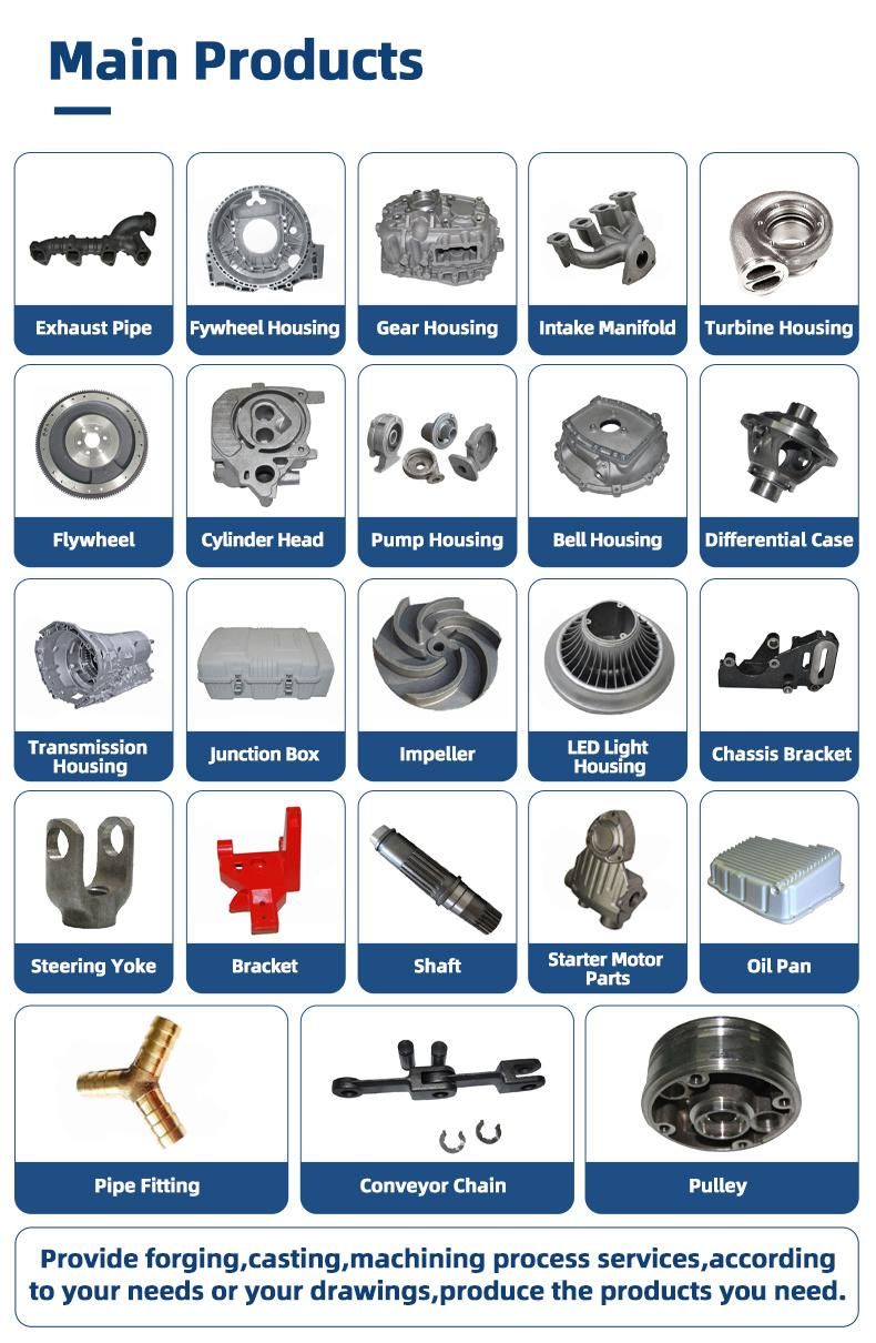 Customized Machinery Impeller Aluminum Alloy Casting CNC Machining Service