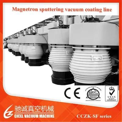 Magnetron Sputtering Glass Coating Machine ITO Film Manufacture Line