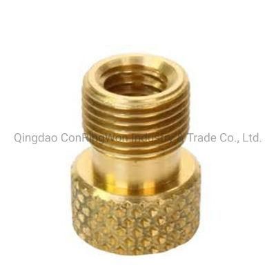 CNC Machined Copper Terminal Connectors with Gold Plating/Precision Brass Machined Part/Machined Part
