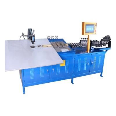 2D Stainless Steel Metal Wire Forming Machine Automated Wire Bender