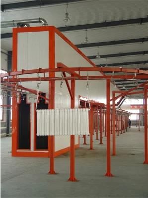 Tunnel Powder Coating Oven in Powder Coating Line