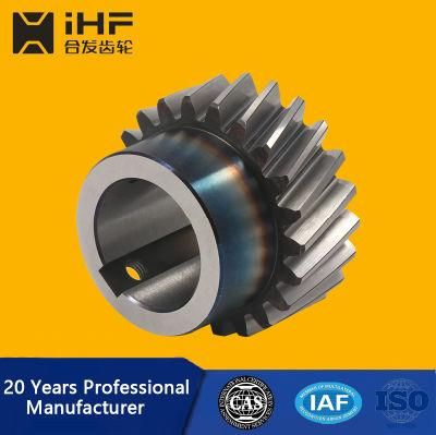 Ihf Precision Metal Steel Drive Gear Spur Helical Pinion Gears with CNC Machinery Parts