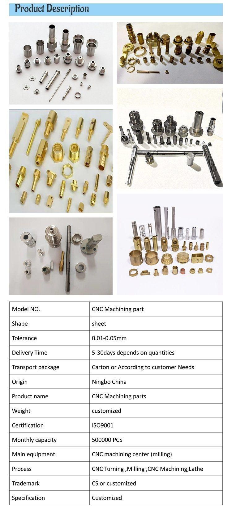 Custom Metal Aluminum Iron Stainless Steel Milling Machining Service Central Machinery Parts Precision Parts
