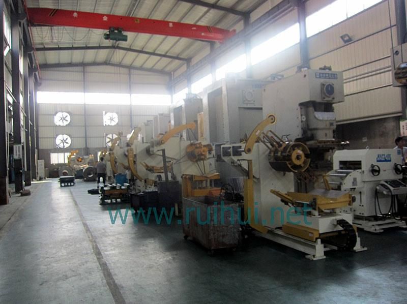 Coil Sheet Automatic Feeder with Straightener and Uncoiler Help to Make Air Conditioning Parts