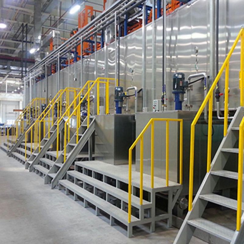 Auto Liquid/Powder/E-Coating Production Line with Simens Control