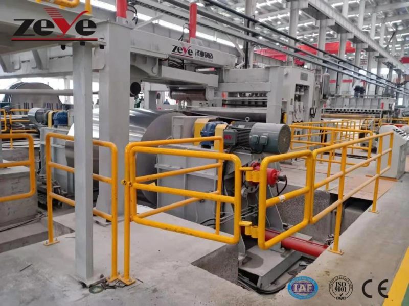 Automatic Galvanized Steel Plate Moving Cut to Length Line