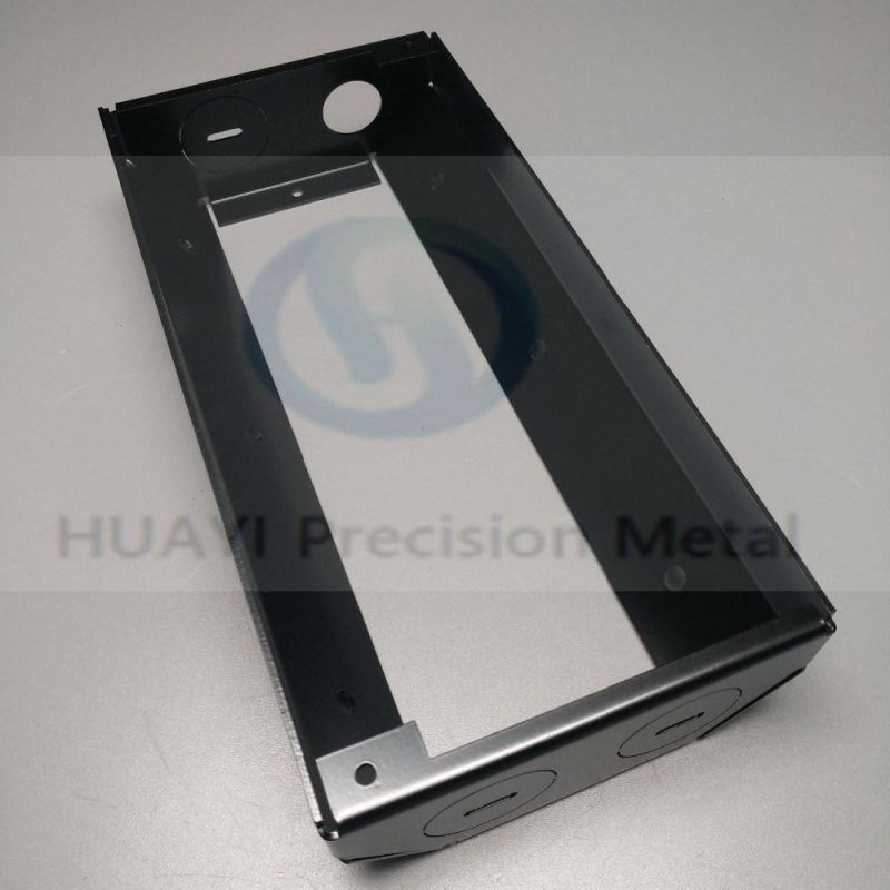 Made in China High Quality Precision Black Processing Sheet Metal Fabrication Products
