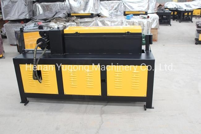 Yg Automatic Rebar Steel Wire Decoiling Machine Rebar Straightening Cutting Machine