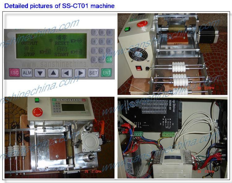 Copper Wire/Foil, Tape, Heat Shrink Tube Automatic Cutting Machine (SS-CT01)