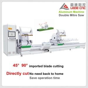 45 and 90 Degree Double Mitre Cutting Saw Machine No Need Back Home Point