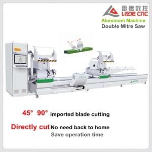 45 and 90 Degree Double Mitre Cutting Saw Machine No Need Back Home Point