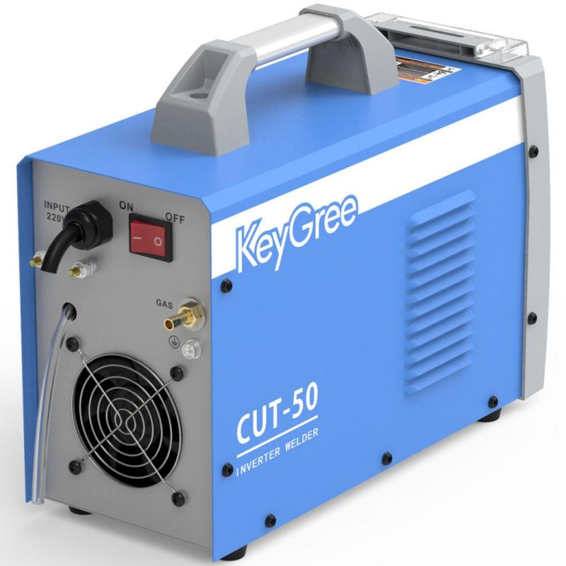Keygree Hot-Sale Multi-Function Cut/MMA Arc IGBT DC 1pH 220V Cut-50A 60A Inverter Air Plasma Cutter (LGK-50)