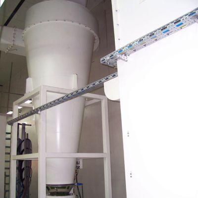 Electrostatic Manual Powder Coating Spray Booth for Fire-Fignting Equipment