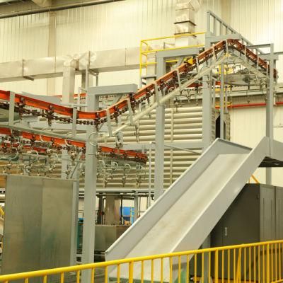 Automatic Liquid/Powder Coating Production Line for Doors