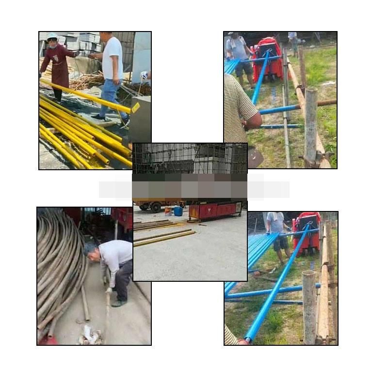 Steel Pipe Rust Remoing Strenghtening and Painting Integrated Machine
