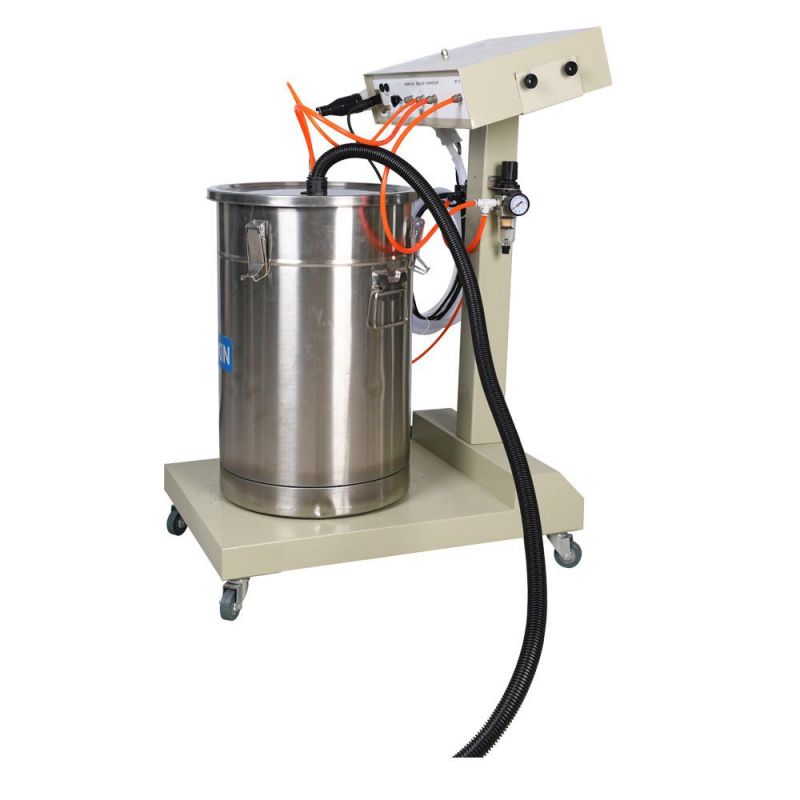 Kci 801 Electrostatic Manual Powder Coating Paint Spray Gun Machine for Alloy Wheels