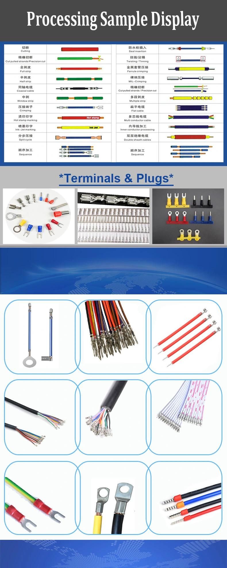 Electric Semi Automatic 2t European Terminal Crimp Machine 40mm Stroke Crimp Machine