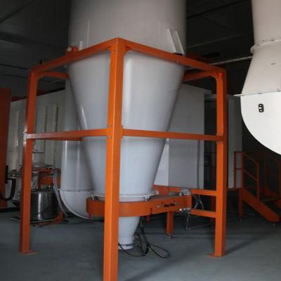 Automatic Powder Coating Line with Quick Color Change Mono-Cyclone Powder Booth System