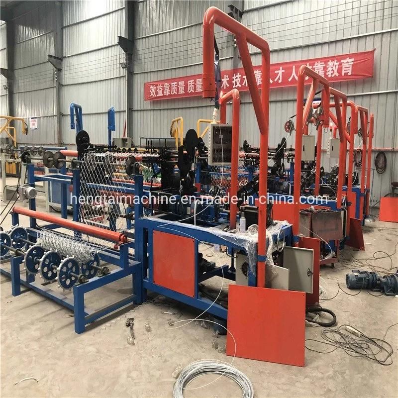 Fully Automatic Cyclon Mesh Chain Link Fence Machine
