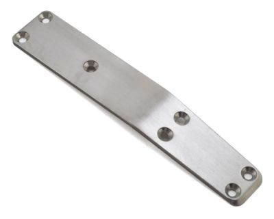 Custom CNC Milling 316 Stainless Steel Front Skid Plate for Medical Parts