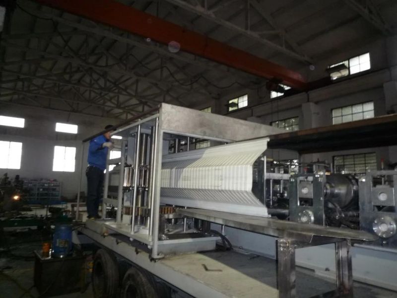 Steel Aluminum 914-610 Large Span Curve Span Roll Former Making Machine