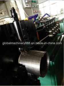 Stainless Steel Flexible Interlock Exhaust Pipe Forming Machine